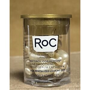 RoC Retinol Correction Line Smoothing Night Serum 10 Count (Pack of 1)